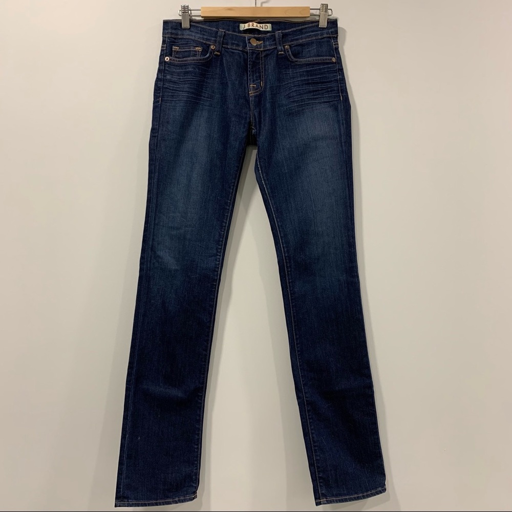 J Brand Dark Vintage Wash Cigarette Leg Jeans